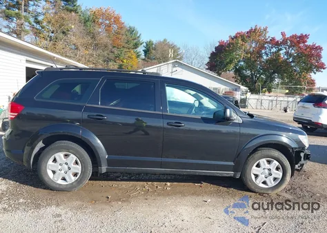 2012 Dodge Journey Se/Avp z USA, uszkodzony, nr VIN 3C4PDCAB6CT388850